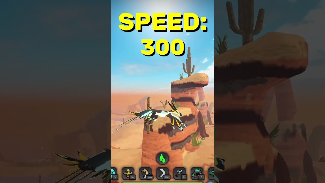 Creatures Getting Faster and Faster in Creatures of Sonaria #roblox #creaturesofsonaria #gaming