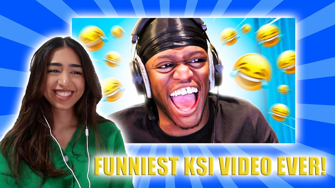 KSI ОЧЕНЬ СМЕШНАЯ ПОПРОБУЙТЕ НЕ СМЕЯТЬСЯ (РЕАКЦИЯ)