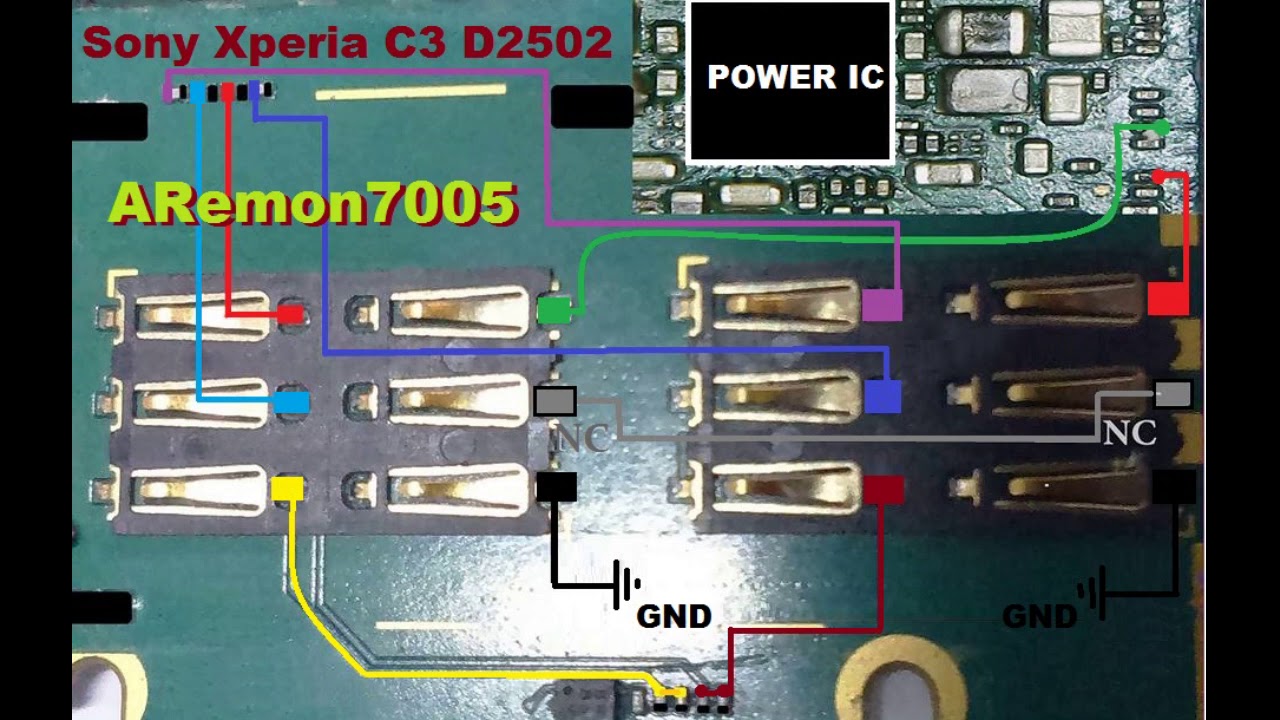 Sony Xperia C3 D2502 Insert Sim Card Problem Solution Jumper Ways