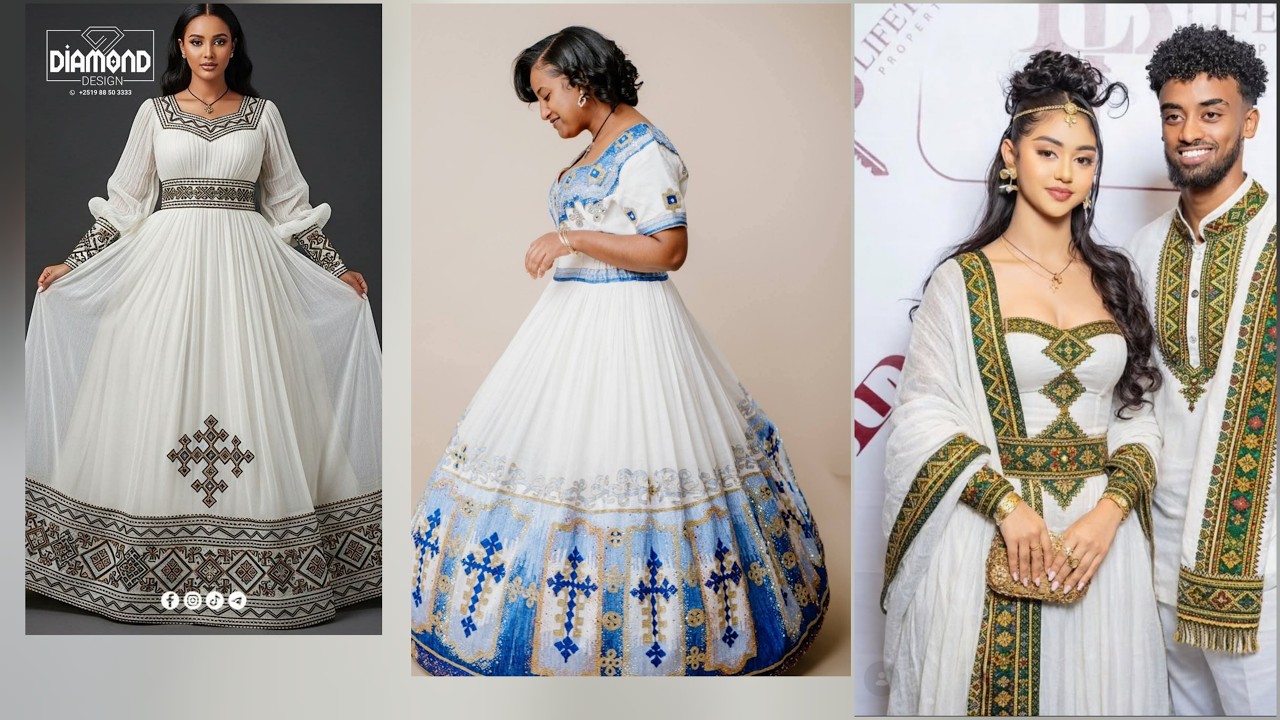 አዳዲስ እና የተመረጡ የሀበሻ ቀሚሶች በ0919821984 ይደውሉ