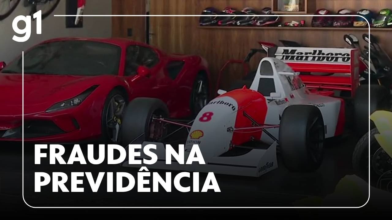 Jornal Hoje: Em Brasília, operação prendeu o 'Careca do INSS' e apreendeu um carro de Fórmula 1 #g1