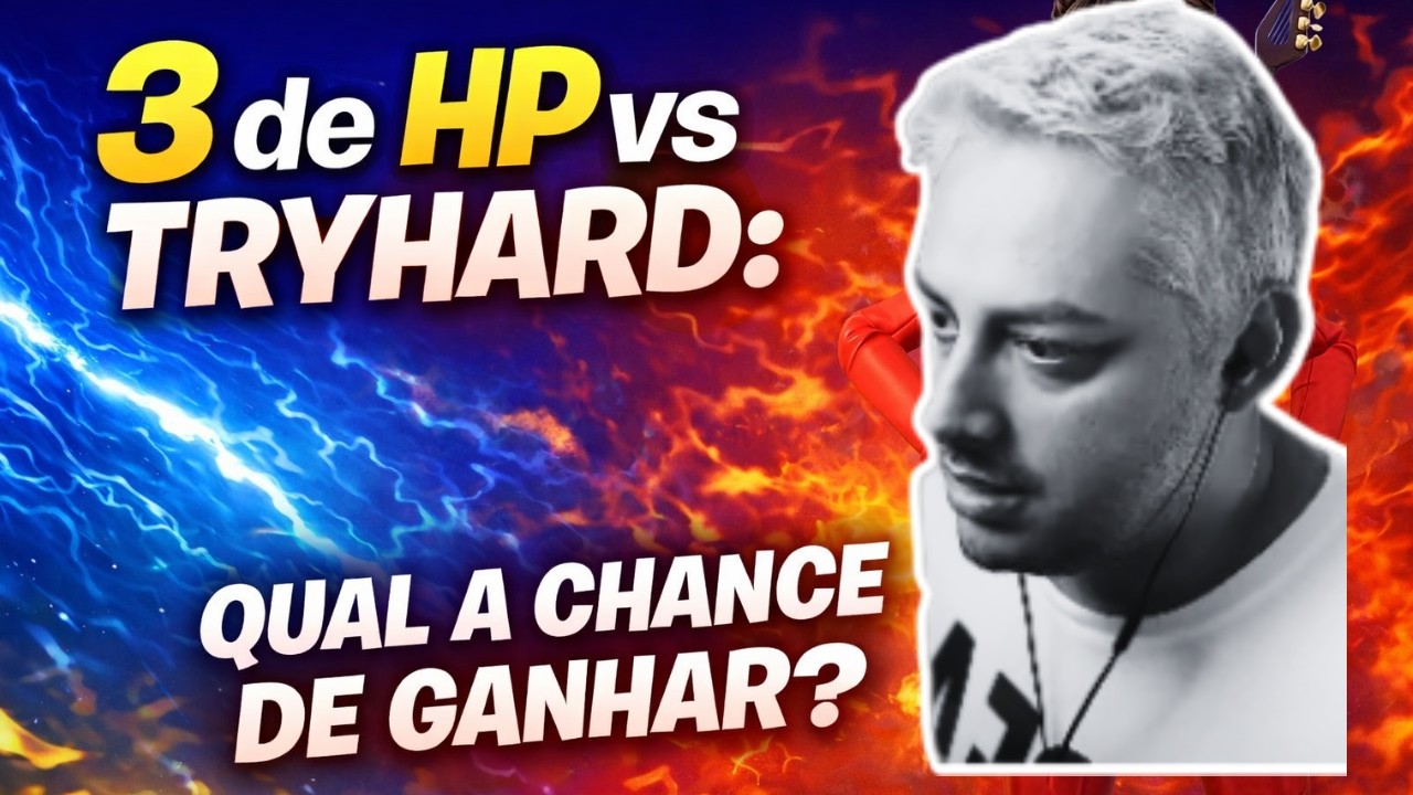 3 de HP vs TRYHARD: qual a chance de ganhar? 😳 | Fortnite