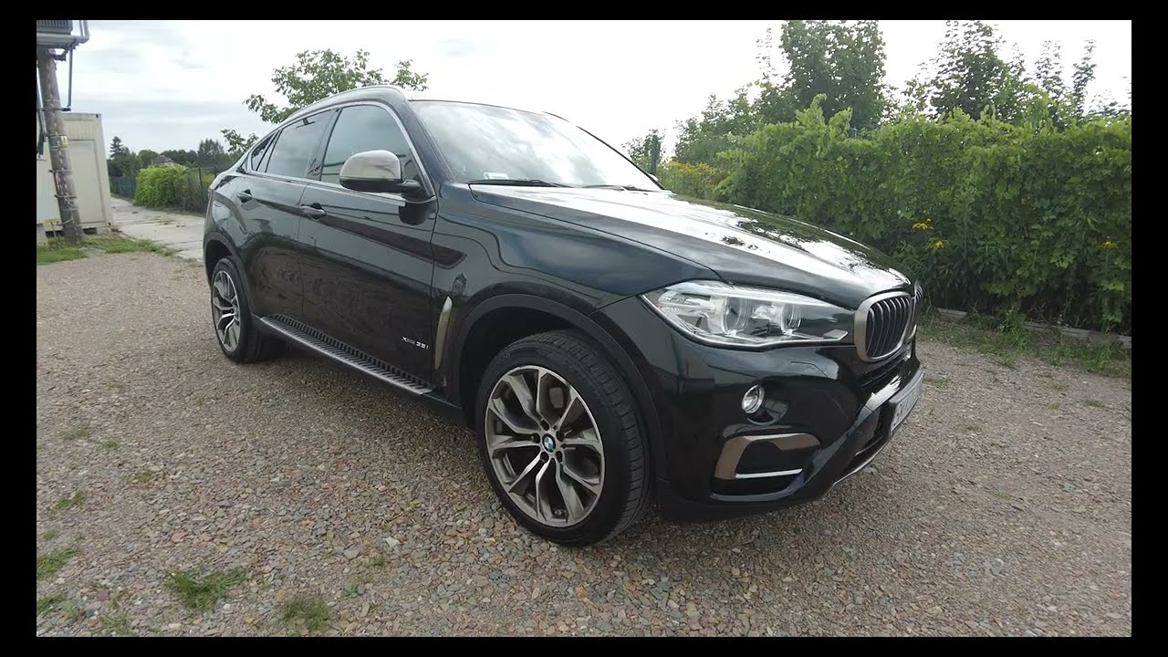 BMW X6 F16 xDrive35i 306 KM, PURE EXTRAVAGANCE, 2016. Salon PL. 1 właściciel. Wideoprezentacja.