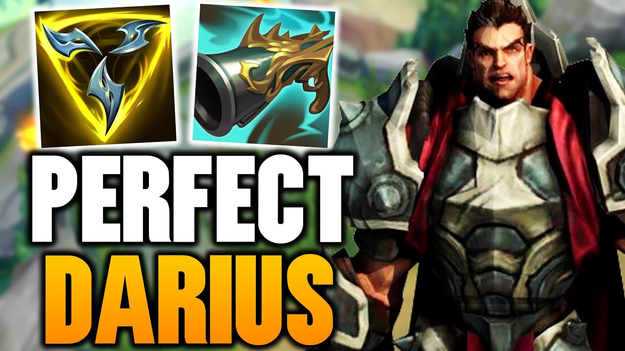THIS IS WHAT A PERFECT DARIUS GAME LOOKS LIKE! (AATROX GOT DESTROYED)