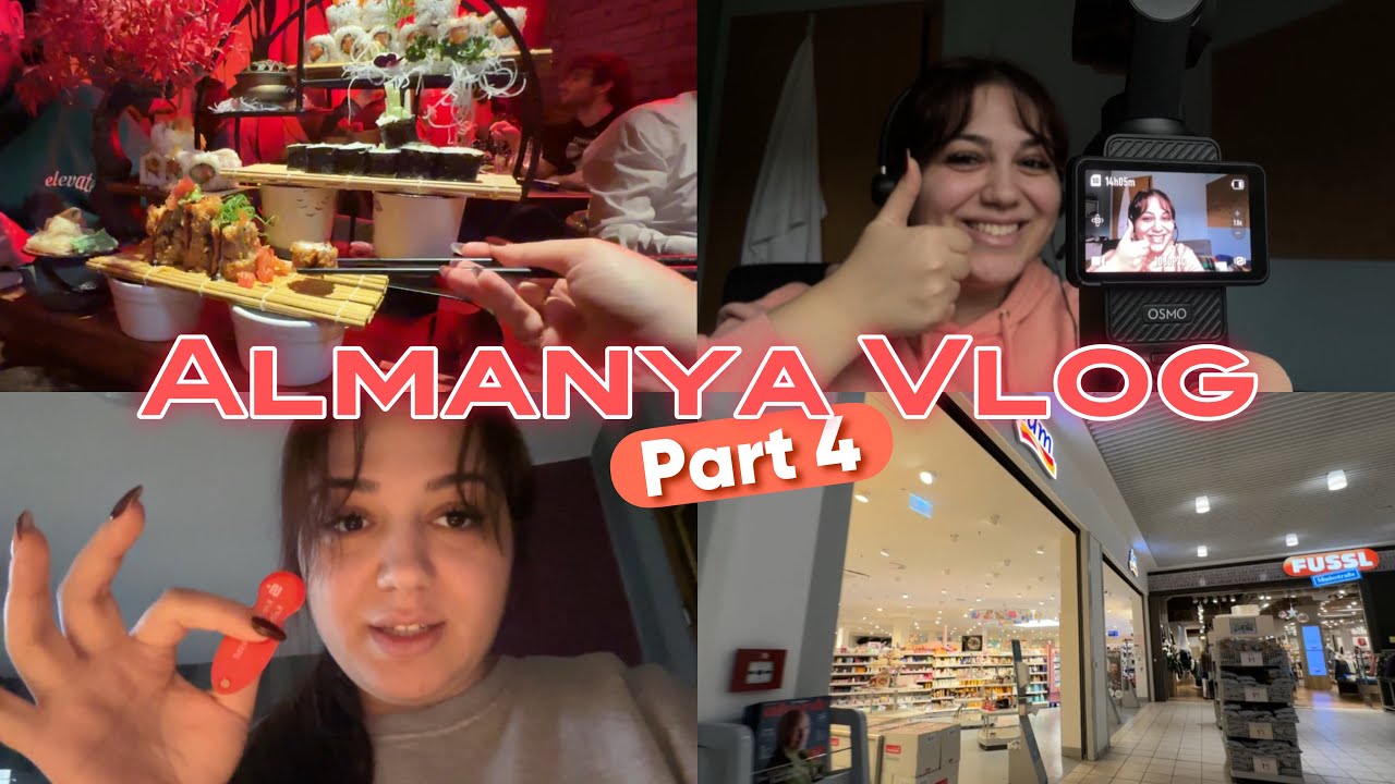 Ben gerçekten bunu yaşıyor muyum? | Almanya Vlog Part 4