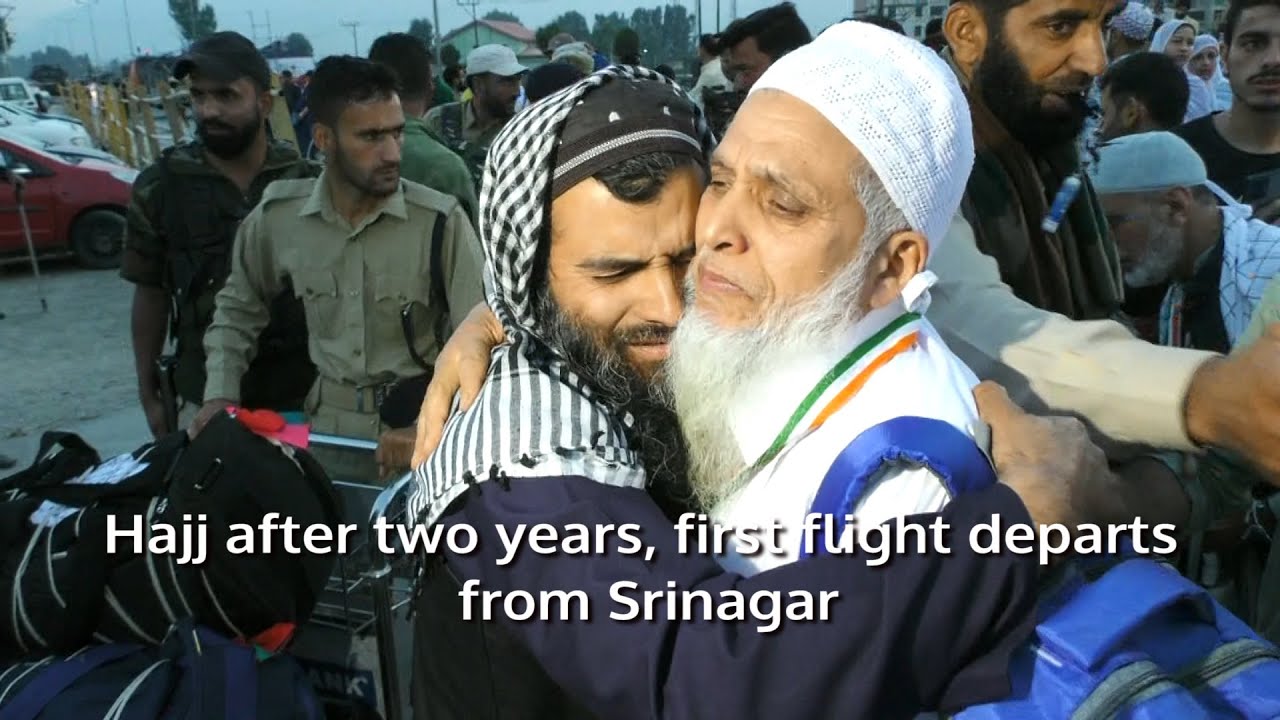 Hajj after two years, first flight departs from Srinagar