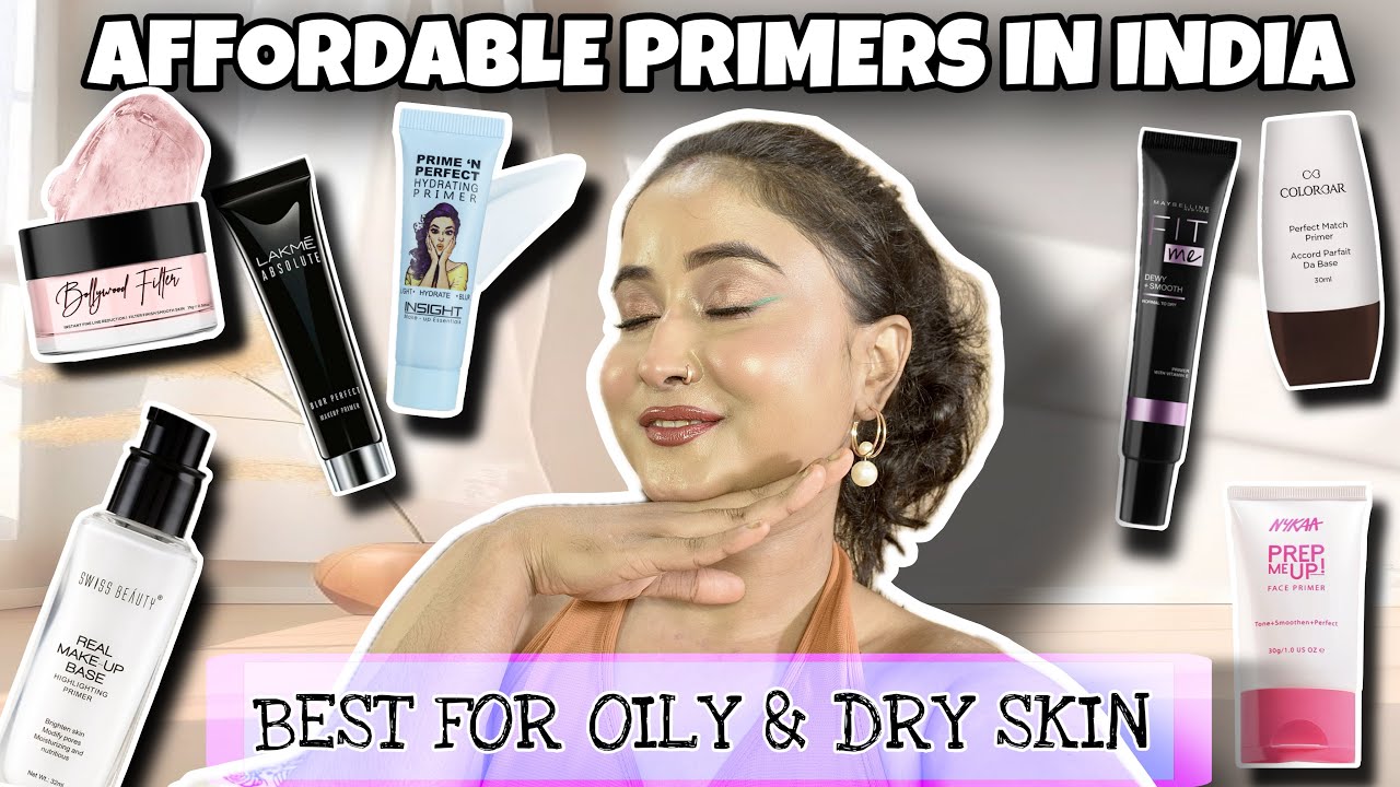 MY TOP FAV FACE PRIMER | best affordable primers in India | how to select primer ✨