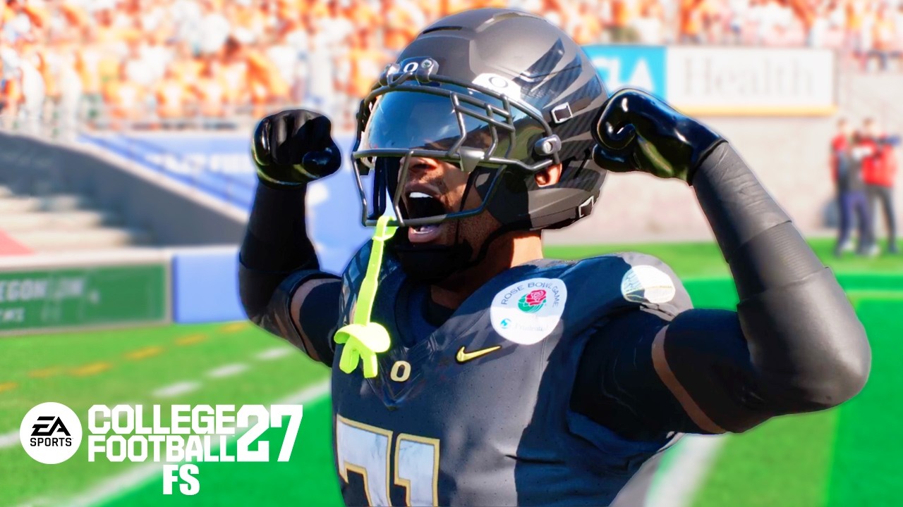 College Football 27 RTG: Обладатель трофея Хайсмана на позиции фри-сейфти захватывает плей-офф ст...
