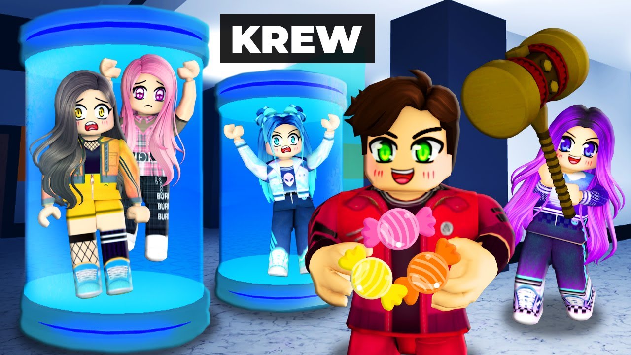 KREW играет в Roblox Flee the Facility! (СМЕШНО)