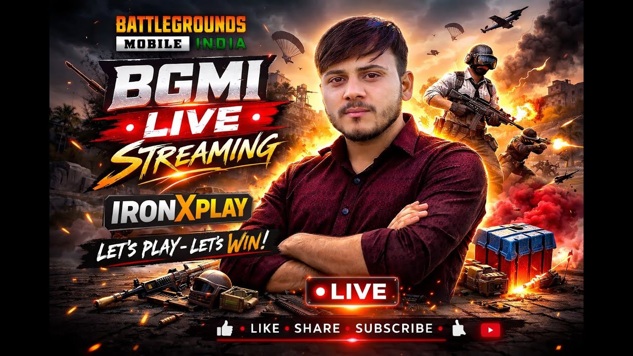 🔴BGMI LIVE streaming