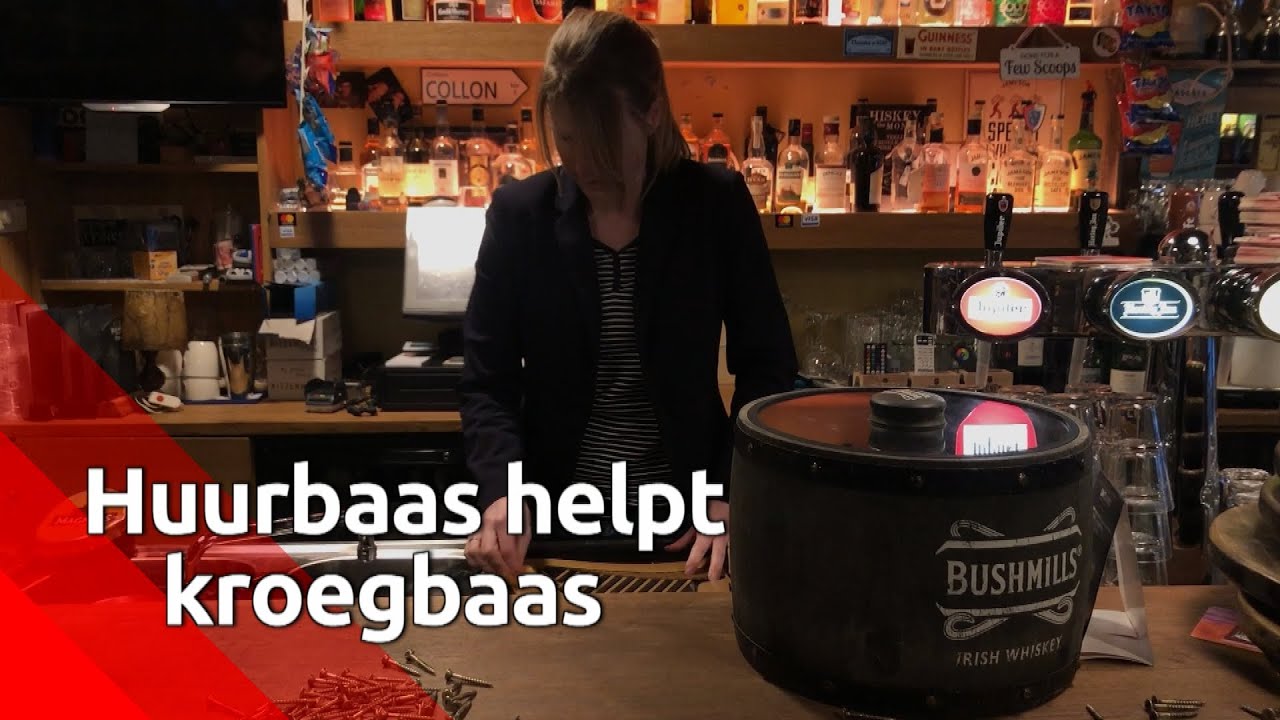 Huurbaas helpt kroegbaas in Breda door huur te halveren.