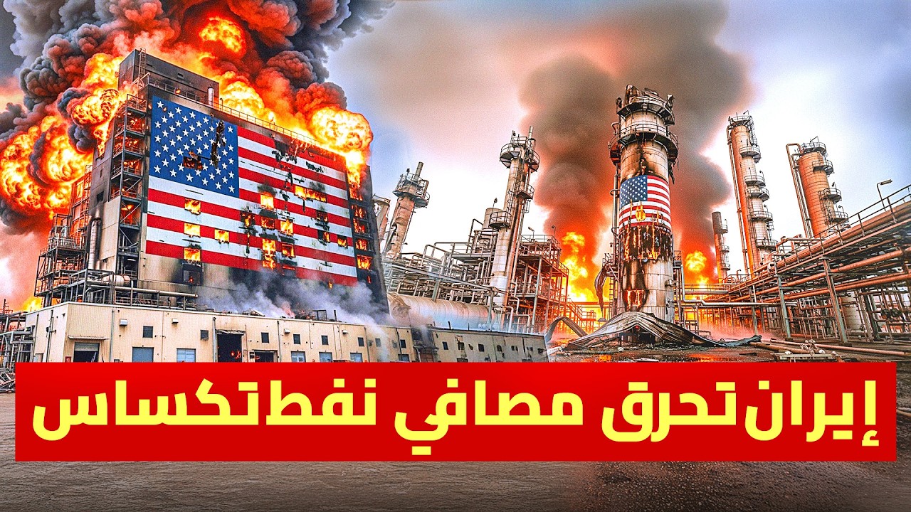 إيران تضرب مصافي نفط تكساس في قلب أمريكا .. وترامب يجهز لقصف إيران بالنووي التكتيكي