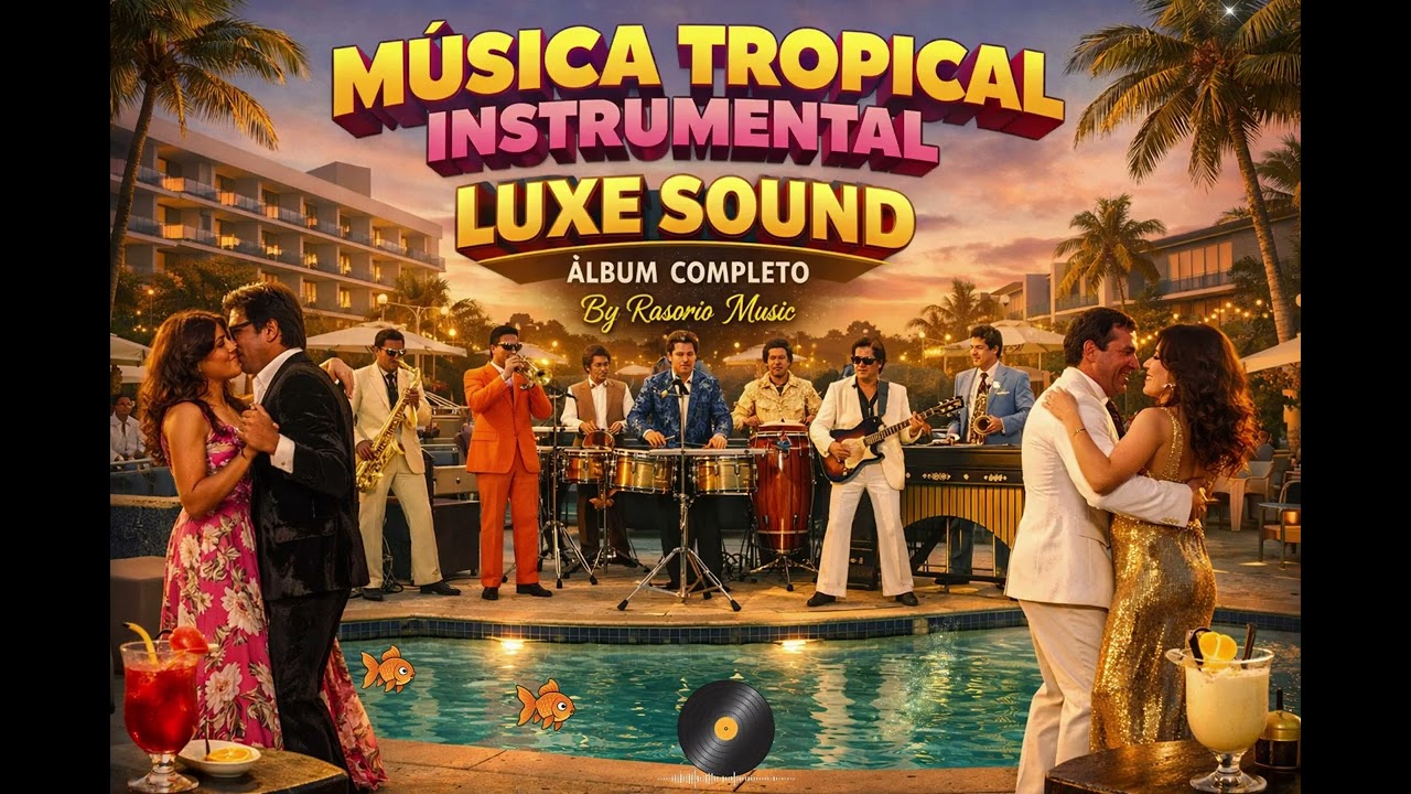 MÚSICA TROPICAL INSTRUMENTAL LUXE SOUND ÁLBUM COMPLETO  By Rosario Music  AMENIZA TU DÍA
