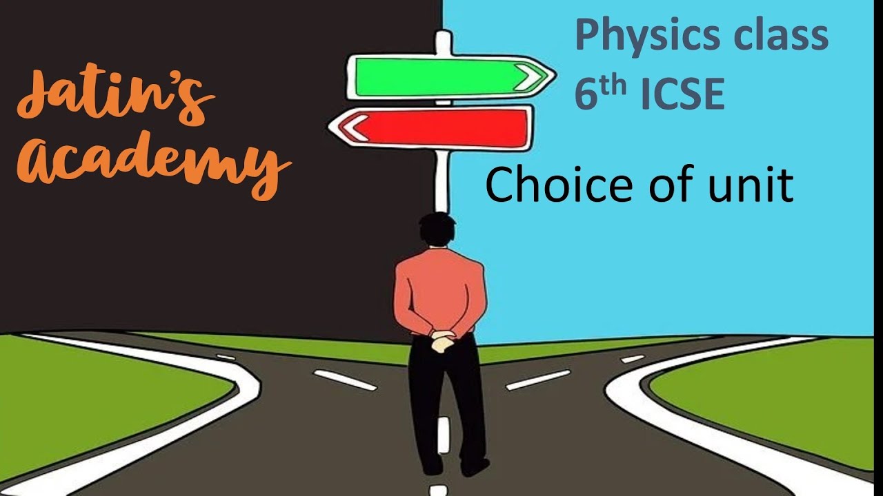 Define Unit & choice of unit class 6th 9th Physics ICSE &lrm;@jatinacademy