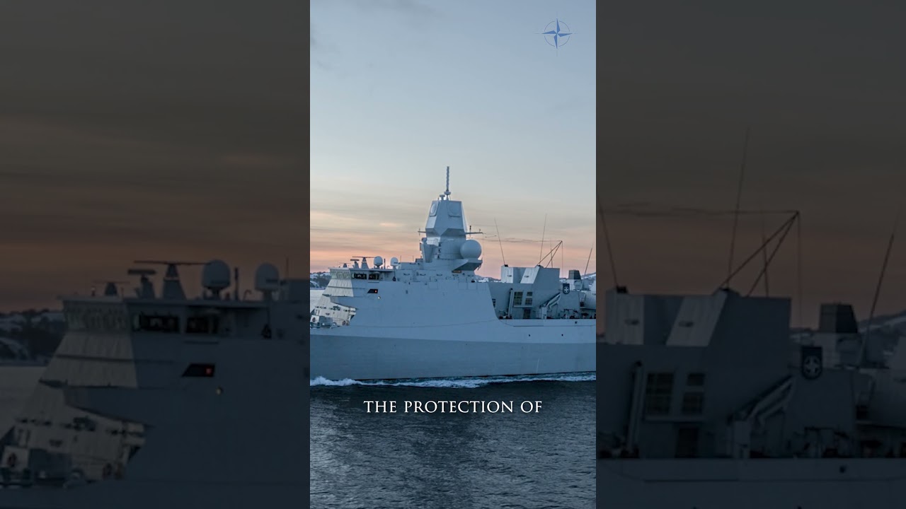 Op #BalticSentry deploys #SNMG1 & #SNMCMG1, maritime patrol aircraft & naval drones