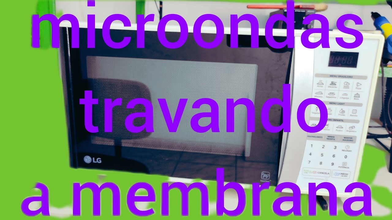 microondas travando a membrana aparece código  NO DISPLAYS  FI