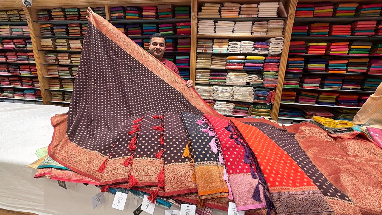 Bangalore Malleshwaram Latest Sarees from Budget Friendly up to Pure Silk Range with Free Shipping.