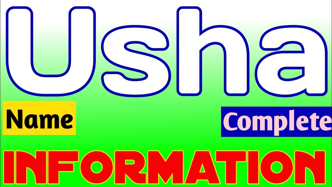 Usha Name Meaning | Usha Naam Ki Rashi | Usha Name Full Details | The Secret of Name