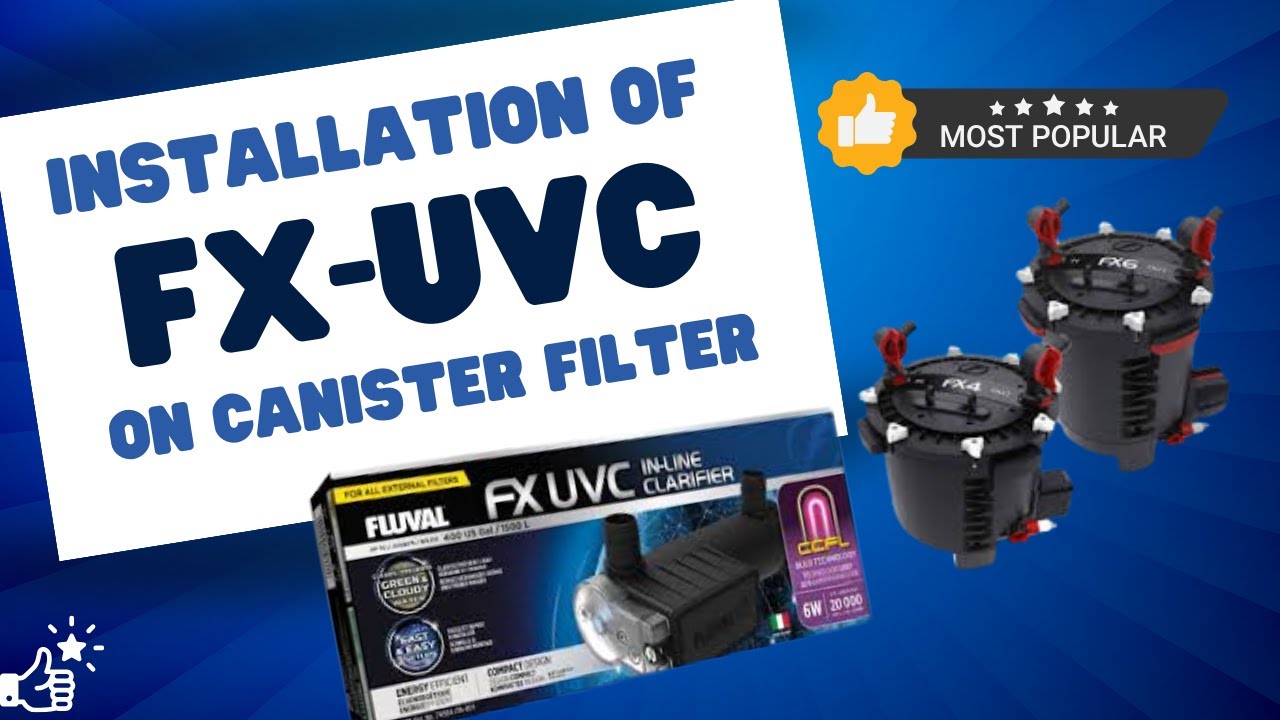SETTING UP AN FX UVC CLARIFIER | Installation on FX Series Filter Cover