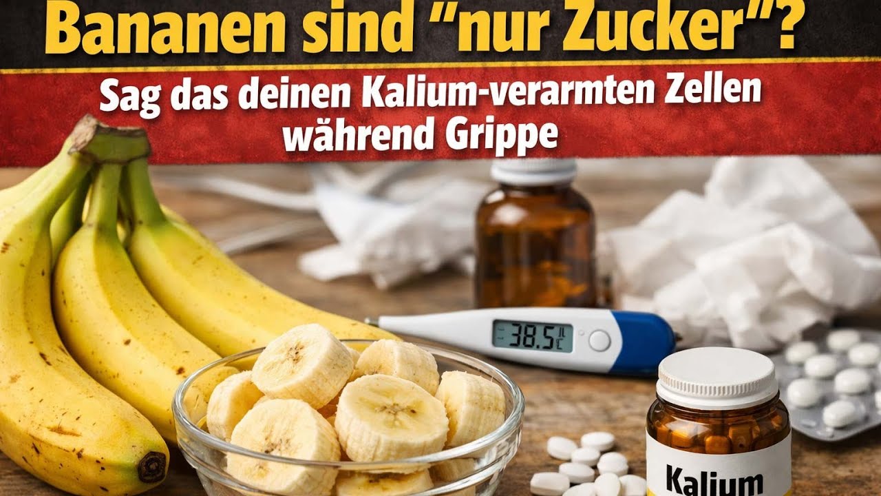 Warum Krankenhäuser dir Bananen nach Krankheit geben (es ist nicht der Zucker, Genie!)