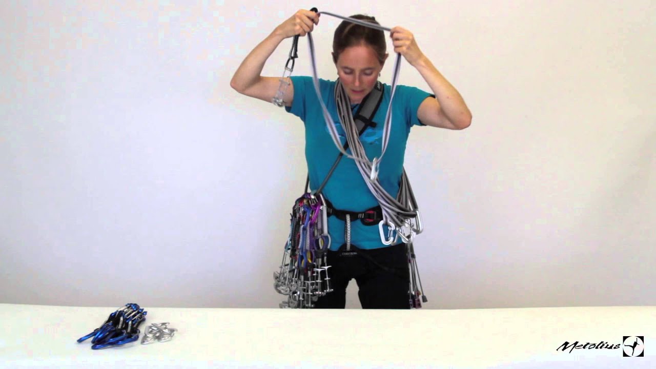 How to rack for trad climbing with Beth Rodden