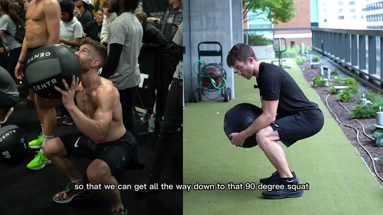 Hyrox Wall Ball Technique