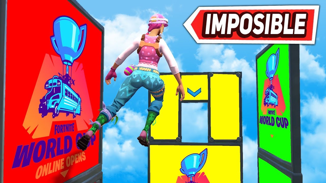 *COMPETIMOS EN EL PARKOUR WORLD CUP* FORTNITE CREATIVE