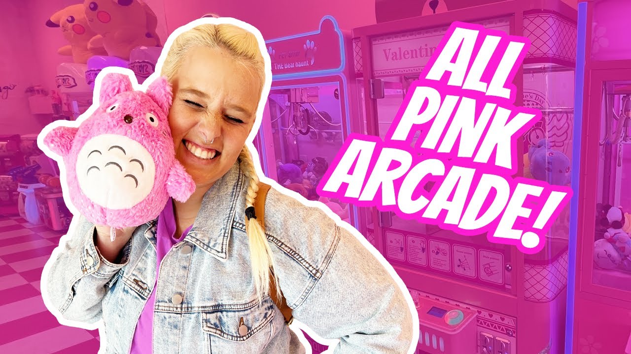 All Pink Claw Machines at Pink Wa Wa Las Vegas!