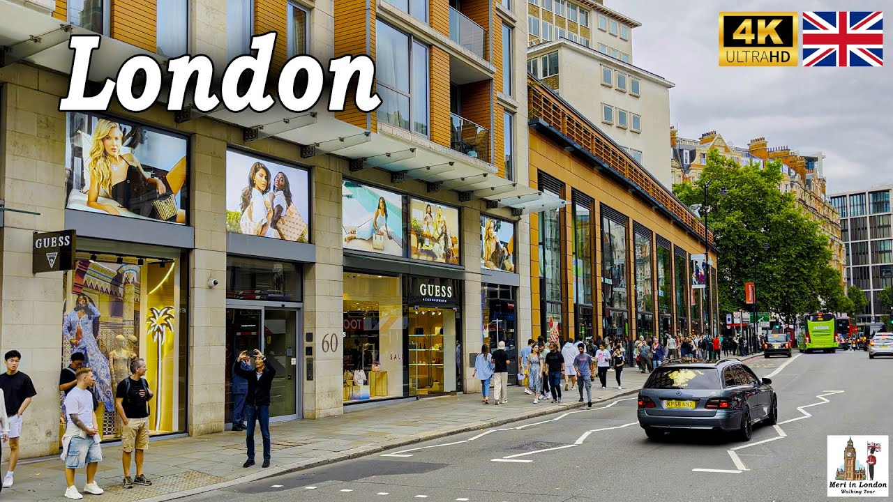 Have You Ever Seen These Famous Brands in London? 4K HDR Walking Tour