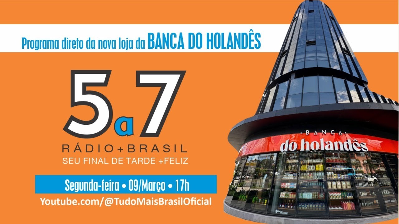 Programa 5a7 | Direto da nova loja da BANCA DO HOLANDÊS, em Porto Alegre