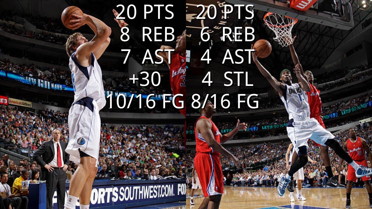 Dirk Nowitzki & Corey Brewer Full Highlights vs Clippers (2011.04.08) - 40 PTS & 11 AST COMBINED!