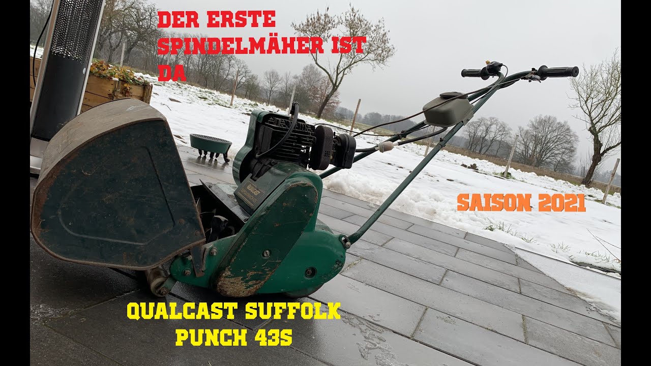 Der neue Qualcast Spindelmäher ist da. Qualcast Suffolk punch 43s Vorstellung meines neuen Mähers