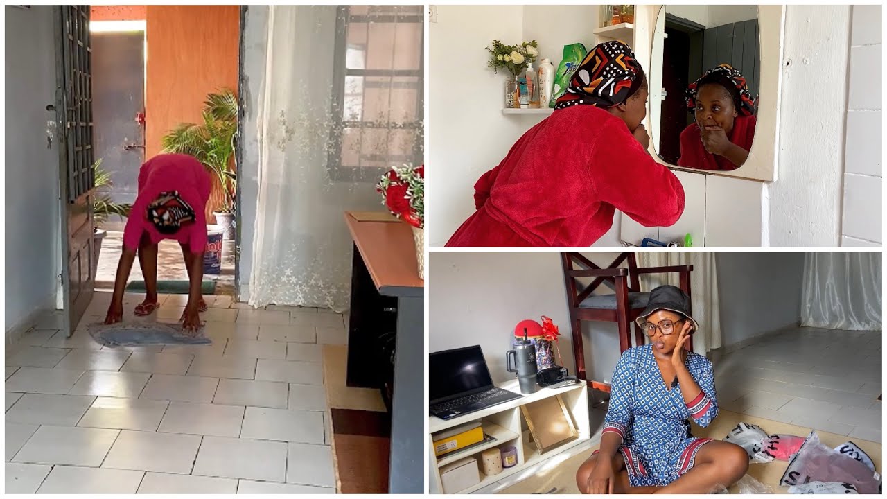 Welcome to my Two bedroom apartment in Yaoundé Cameroon 🇨🇲 | clean up day | unboxing