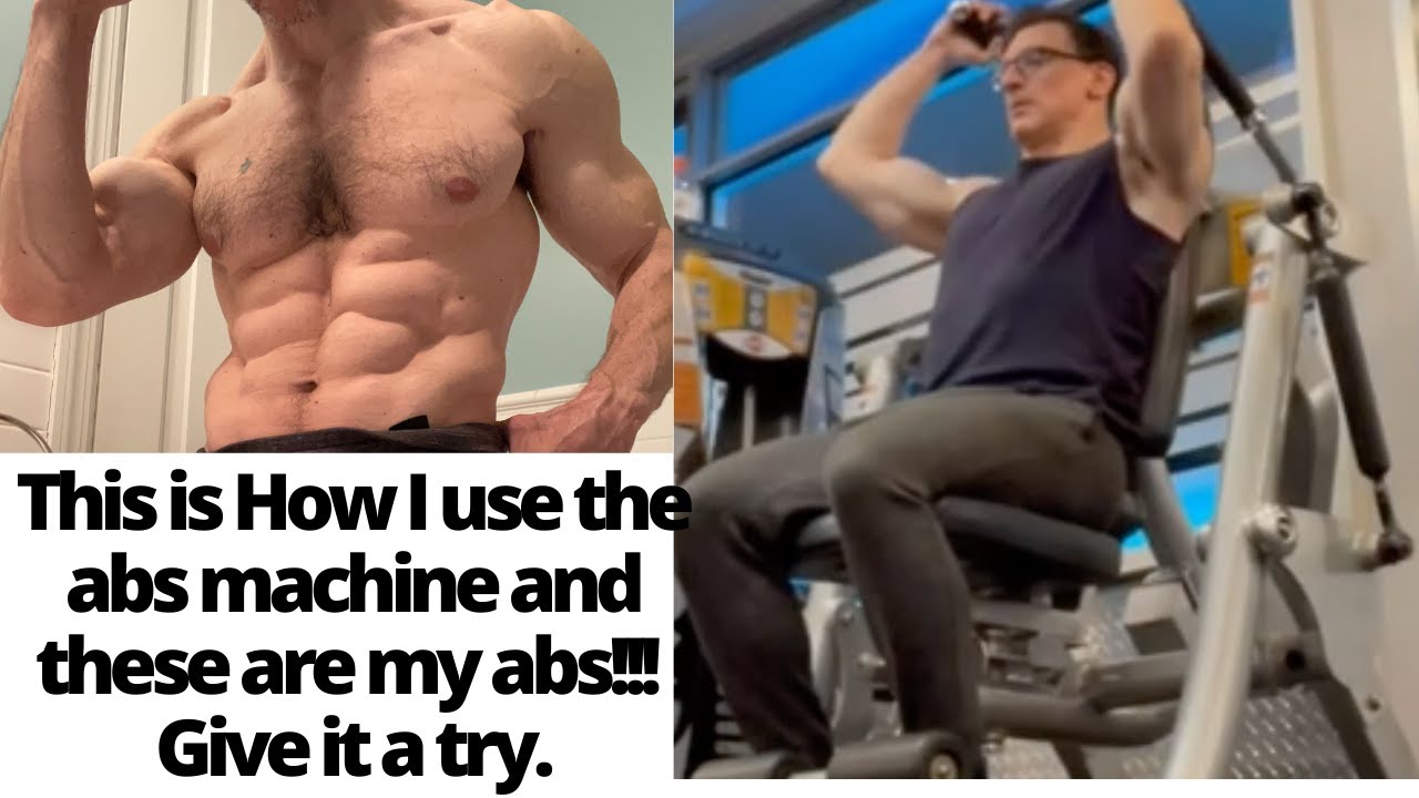 How to Use the Abs Crunch Machine, Abs Workout with Vicsnatural