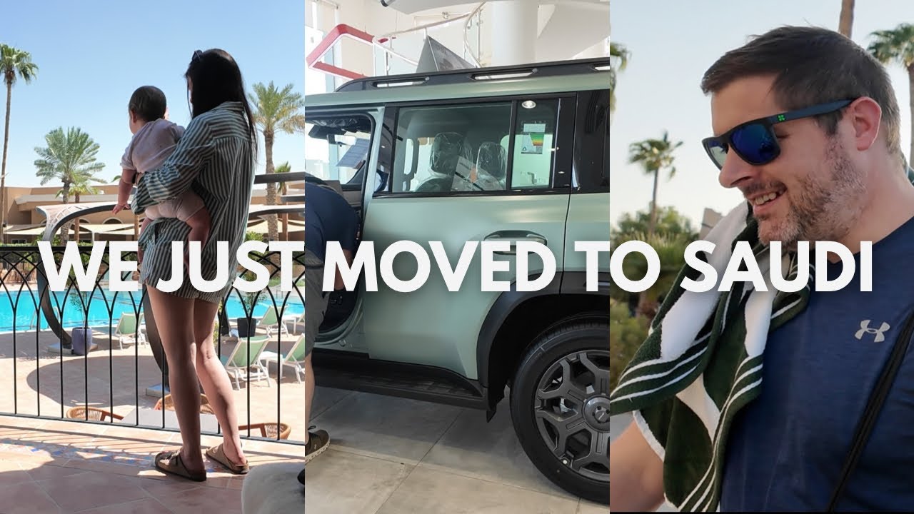 WE JUST MOVED TO RIYADH IN SAUDI ARABIA 🇸🇦 | Spend a few days with us