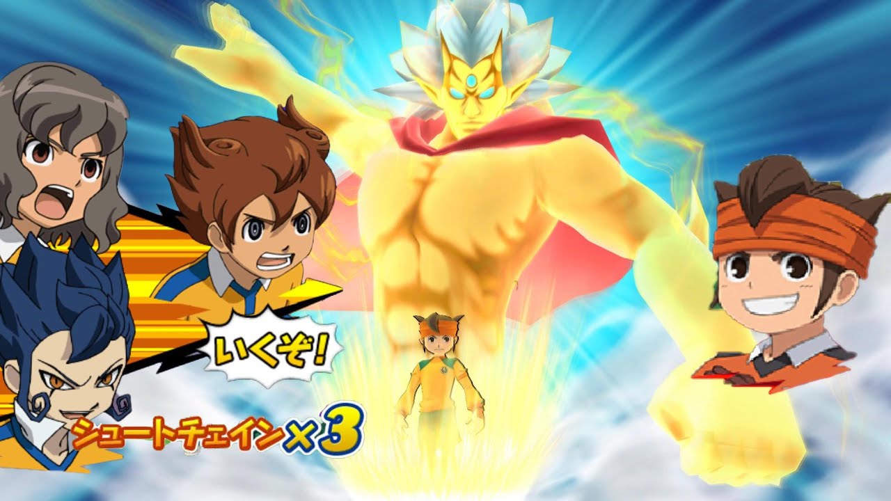 Inazuma Eleven Go Strikers 2013! Raimon go Vs Inazuma Japan Wii (Dolphin/Gameplay)