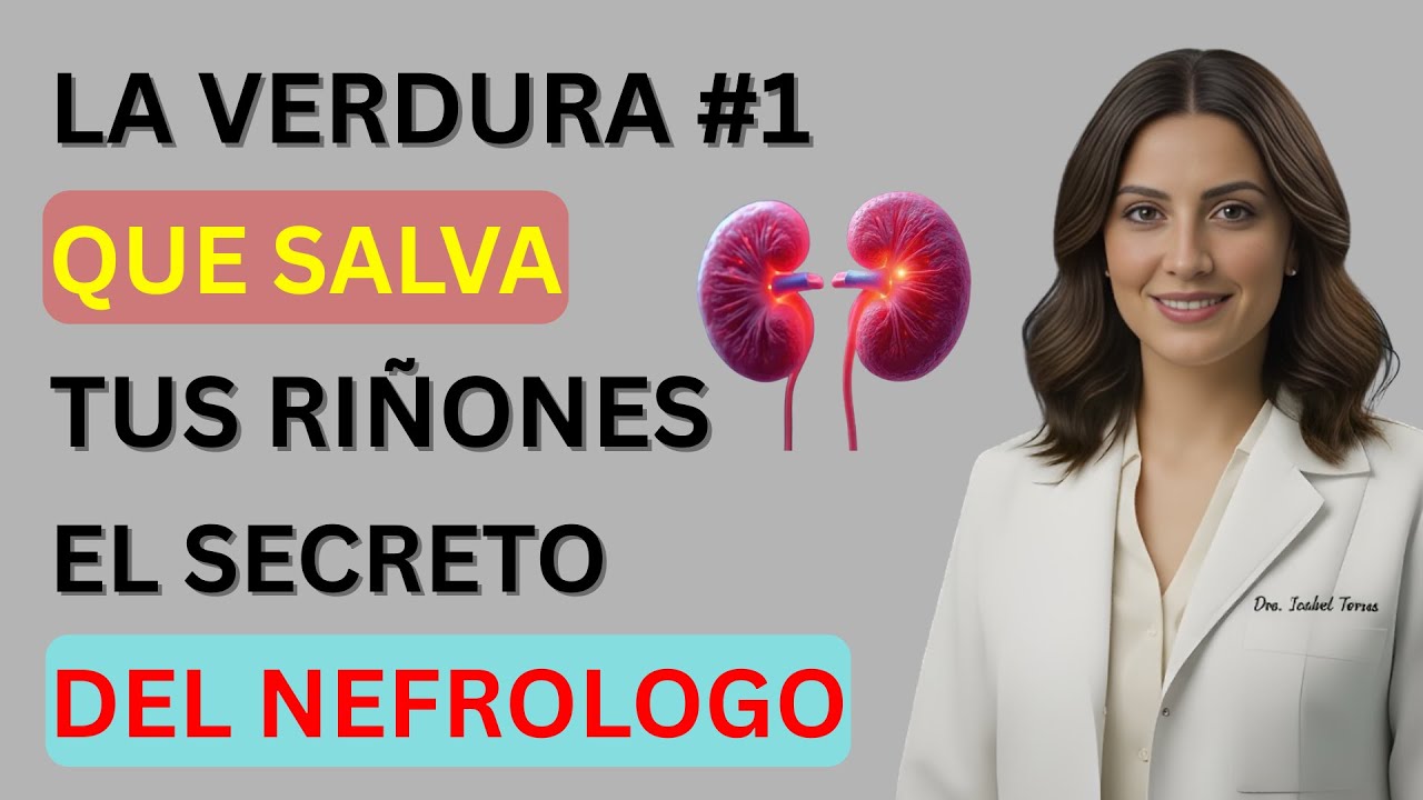 EL SECRETO del NEFRÓLOGO: La VERDURA #1 que “LIMPIA” tu CREATININA y SALVA tus RIÑONES