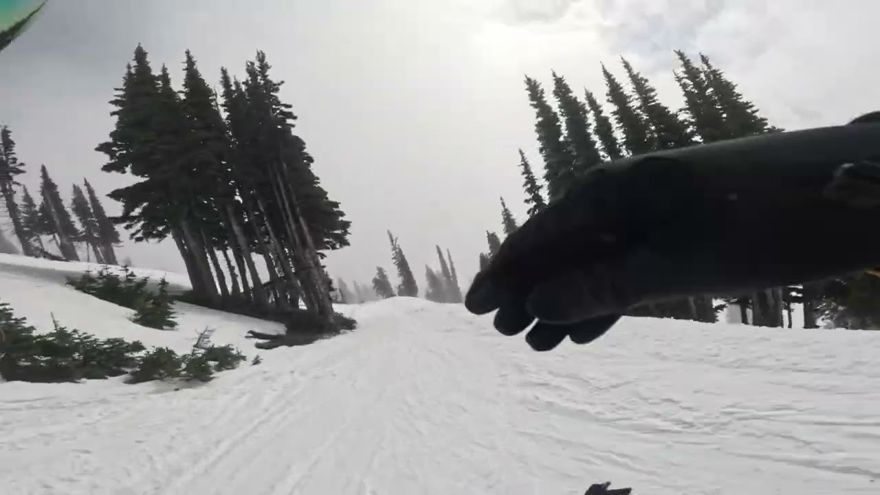 Crystal Mountain WA - Huckleberry via Upper Otto Bahn/Snorting Elk Cat Track