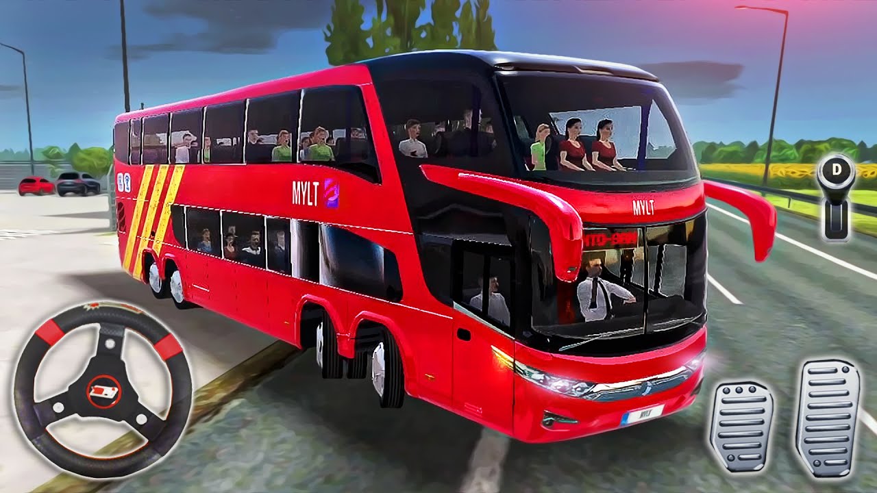 Bus Simulator : Ultimate - Ultimate Coach Bus Driving 2024 - Android GamePlay #8
