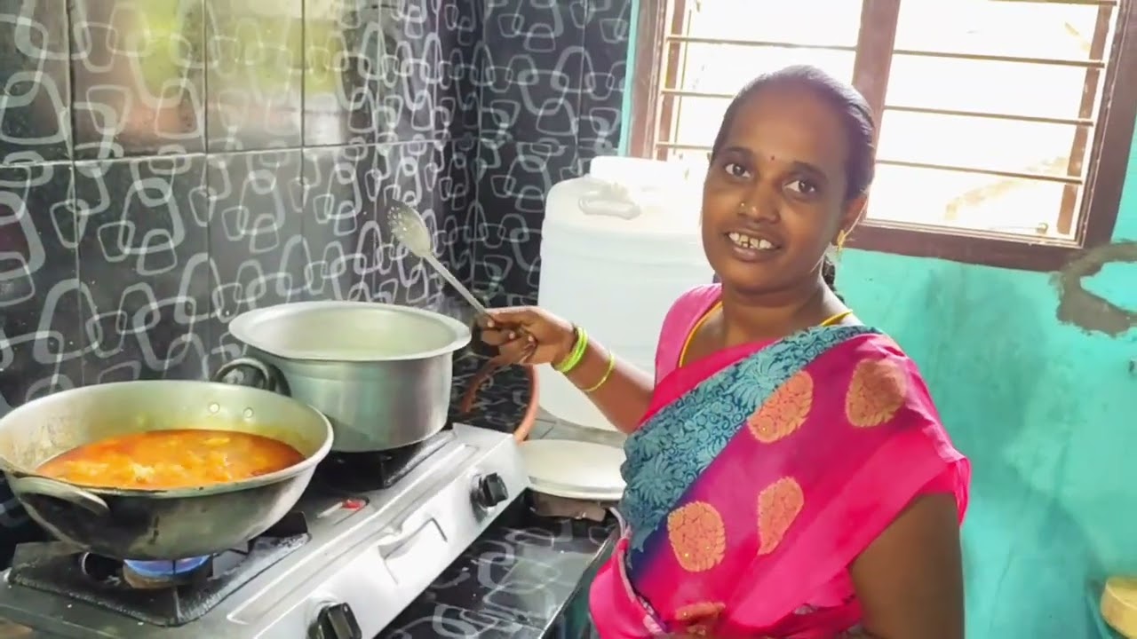 Sunday special களி மீன் 🐠 🐟 குழம்பு சமையல் 🍳 #family #tamil #food #married #cooking #dailyroutine