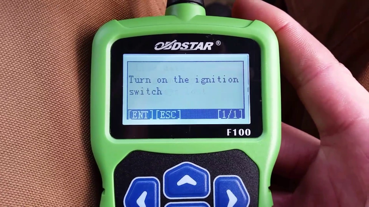 OBD STAR F100 Overview - Ford Transit Blue Remote programming