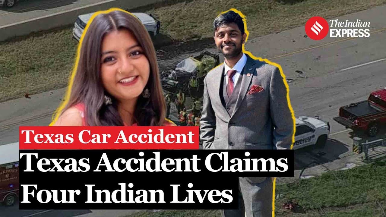Texas Accident: Four Indians charred to death after multi-vehicle accident in US