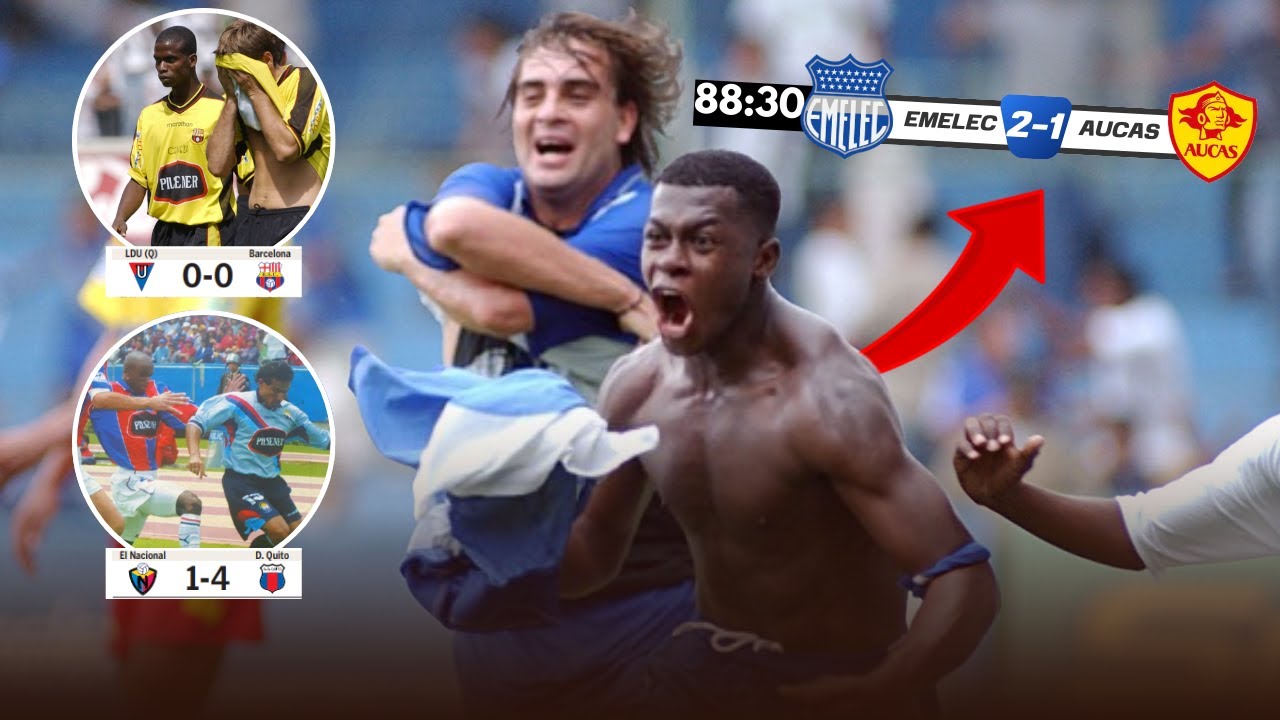 La Definición Más  Emocionante del Fútbol Ecuatoriano