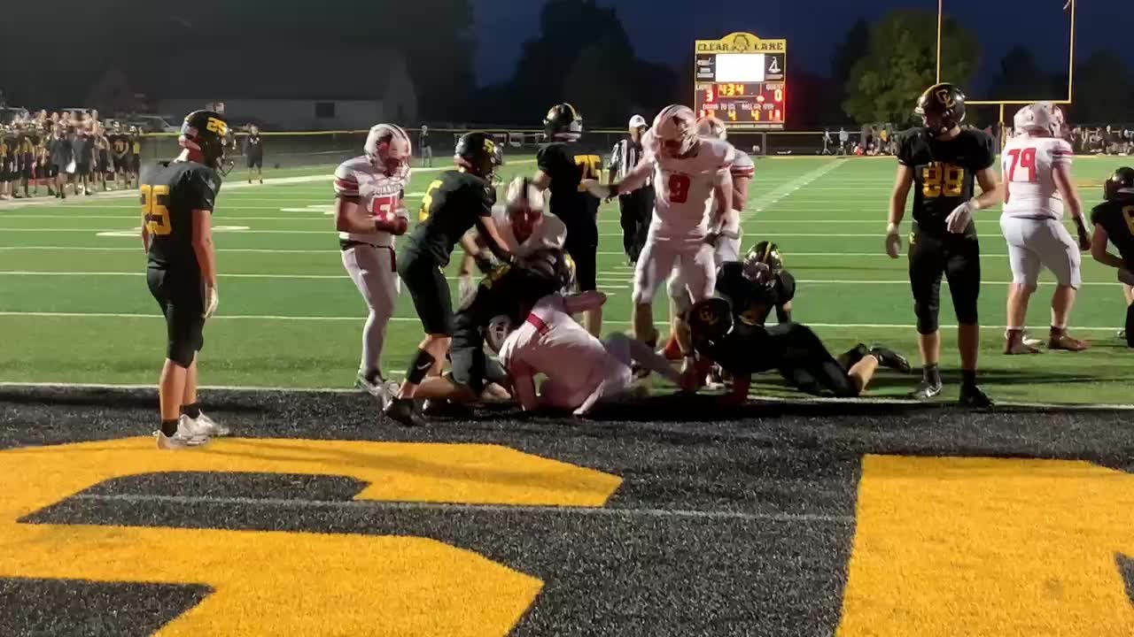 Alex Manske touchdown