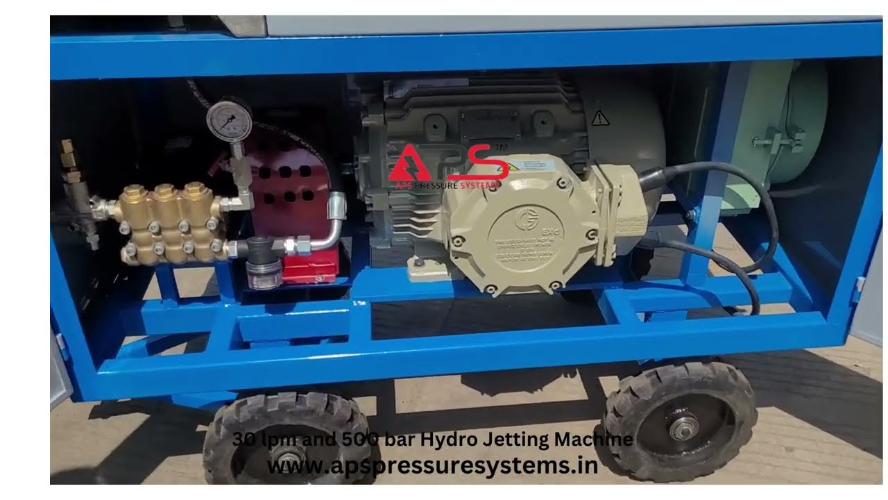 APS Pressure Systems-Triplex Plunger Pump, High Pressure washer, Hydro jetting and blasting machine