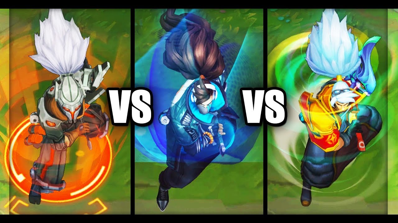 True Damage Yasuo vs PROJECT: Yasuo vs Odyssey Yasuo Epic Skins Comparison (League of Legends)