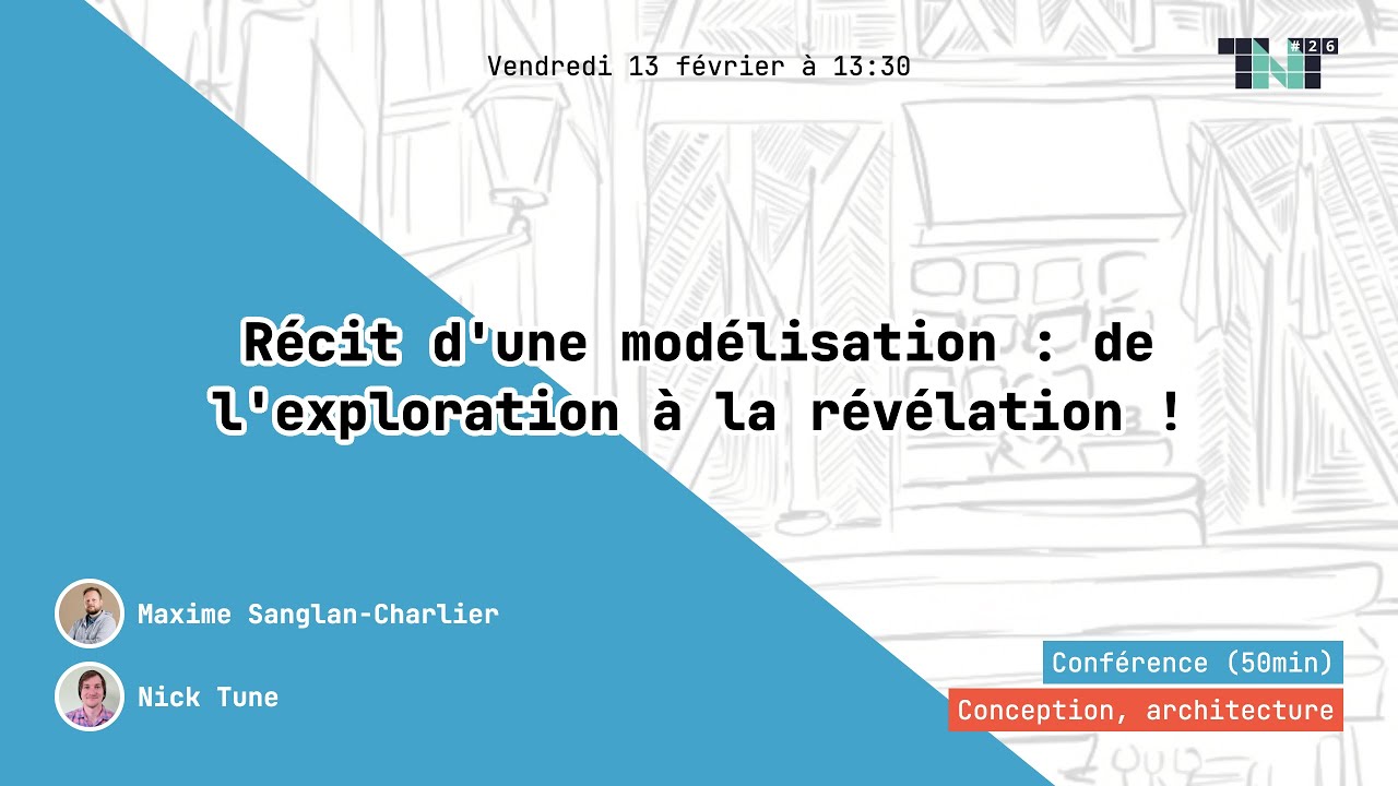 Récit d'une modélisation : de l'exploration à la révélation !