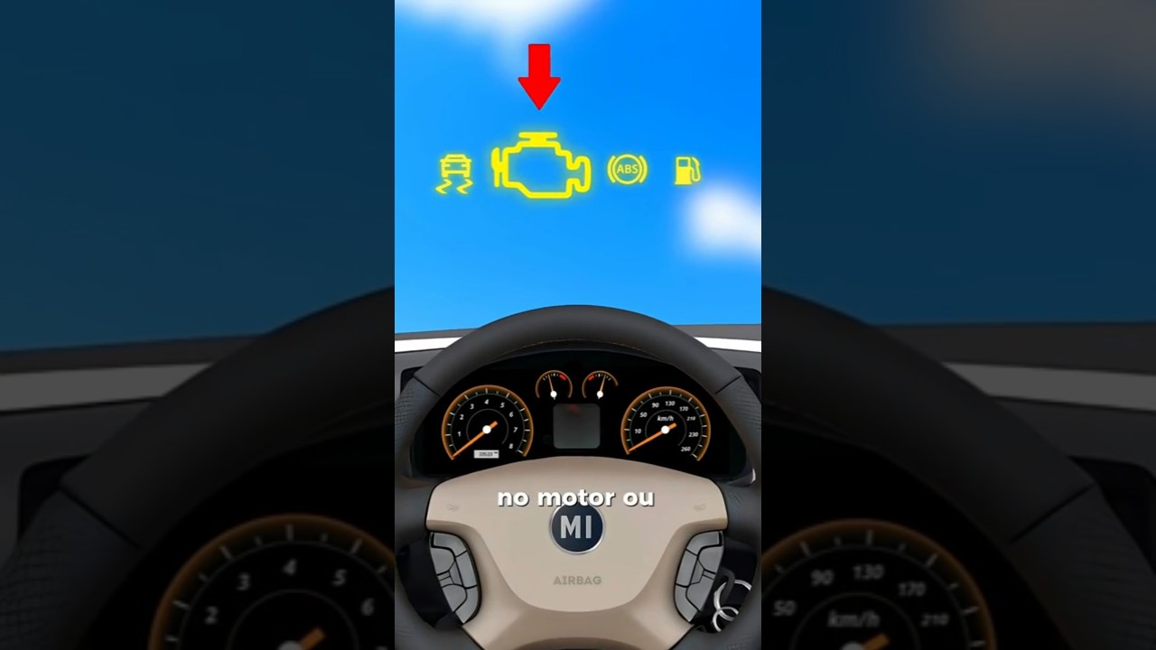 O que as LUZES no painel DO CARRO querem dizer?