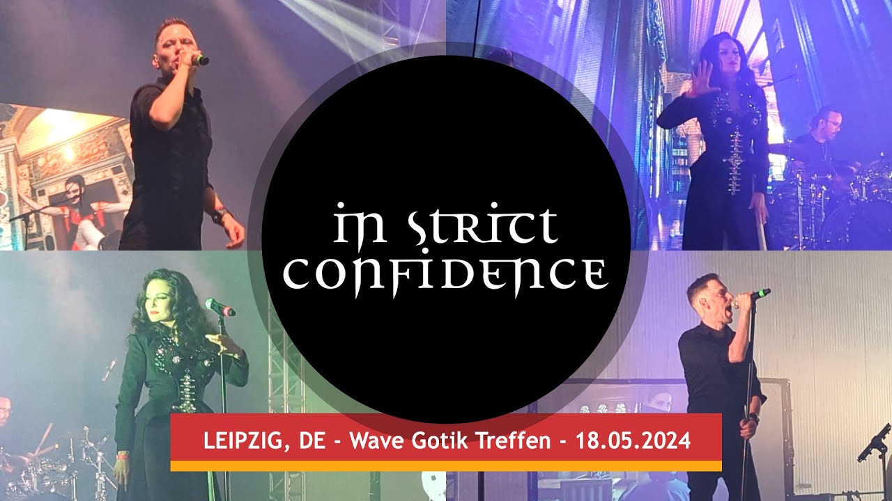 In Strict Confidence at Wave Gotik Treffen, Leipzig, Germany - 18.05.2024