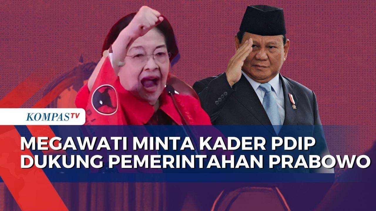 Megawati Kembali Nahkodai PDIP, Kader Diminta Dukung Presiden Prabowo | KOMPAS PETANG